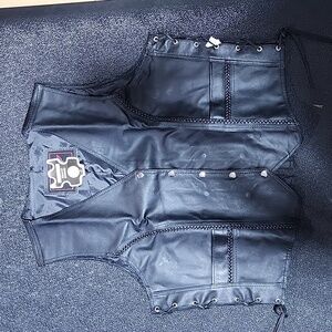 NWT Leather Vest for women